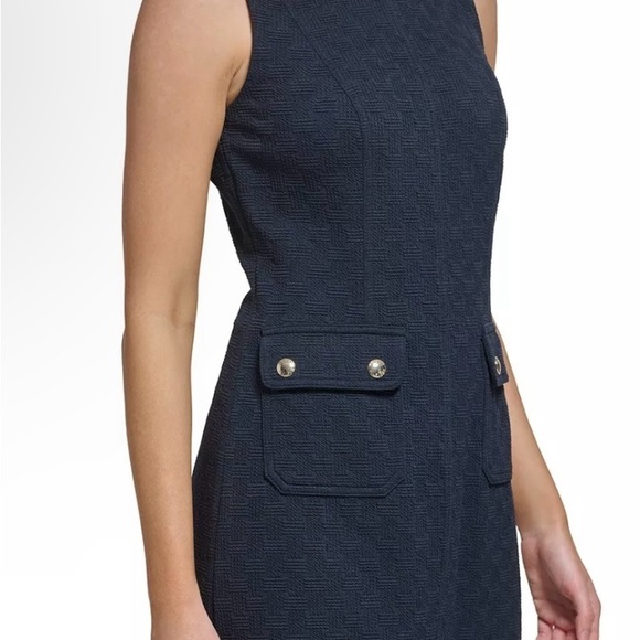 Tommy Hilfiger Basketweave Sheath Dress - Picture 4 of 8